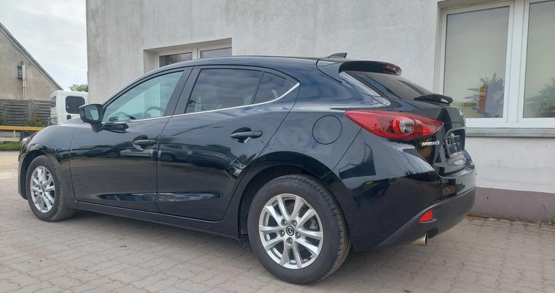 Mazda 3 cena 41999 przebieg: 133000, rok produkcji 2014 z Tuchola małe 352